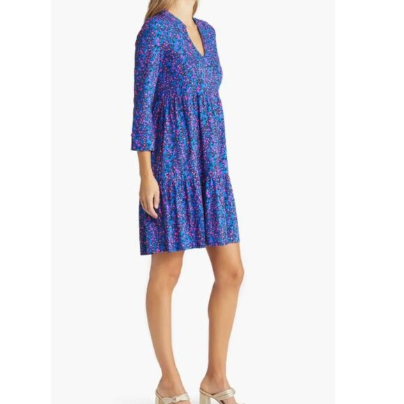 Lilly Pulitzer® Alaina Print Long Sleeve Dress - Picture 4 of 10